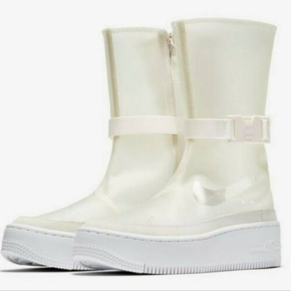 Nike Air Force 1 Rare Sage High Lux Boot Phantom Clear BQ4805-001 Size 7